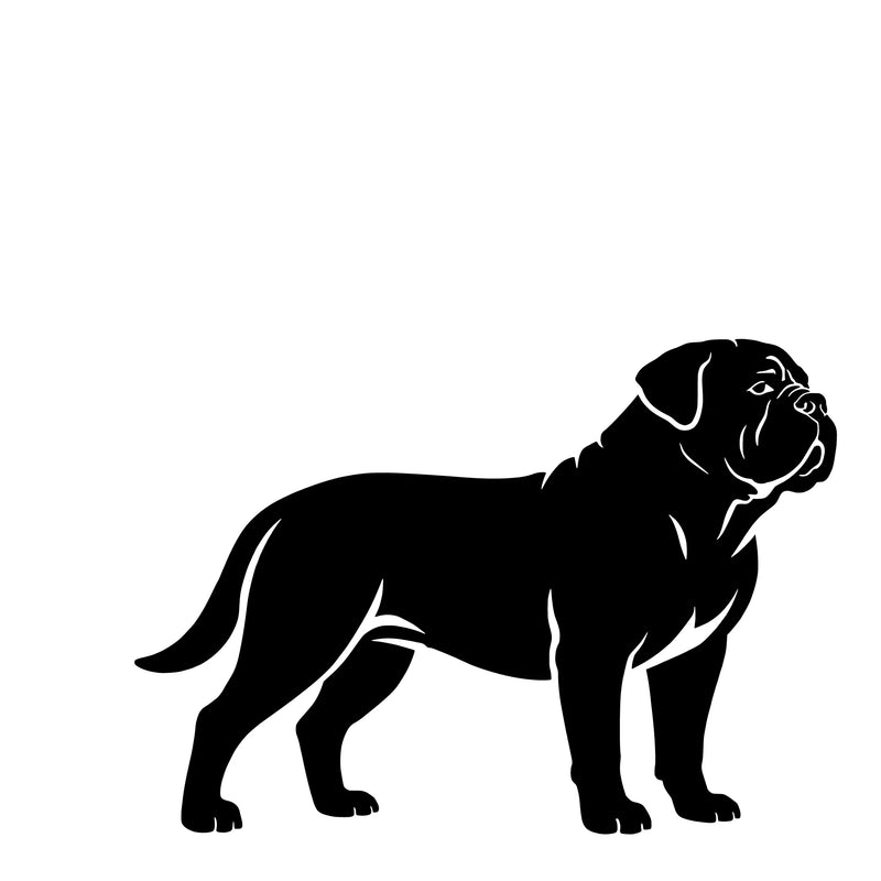 Dogue de Bordeaux – Enkelen Motief Sticker