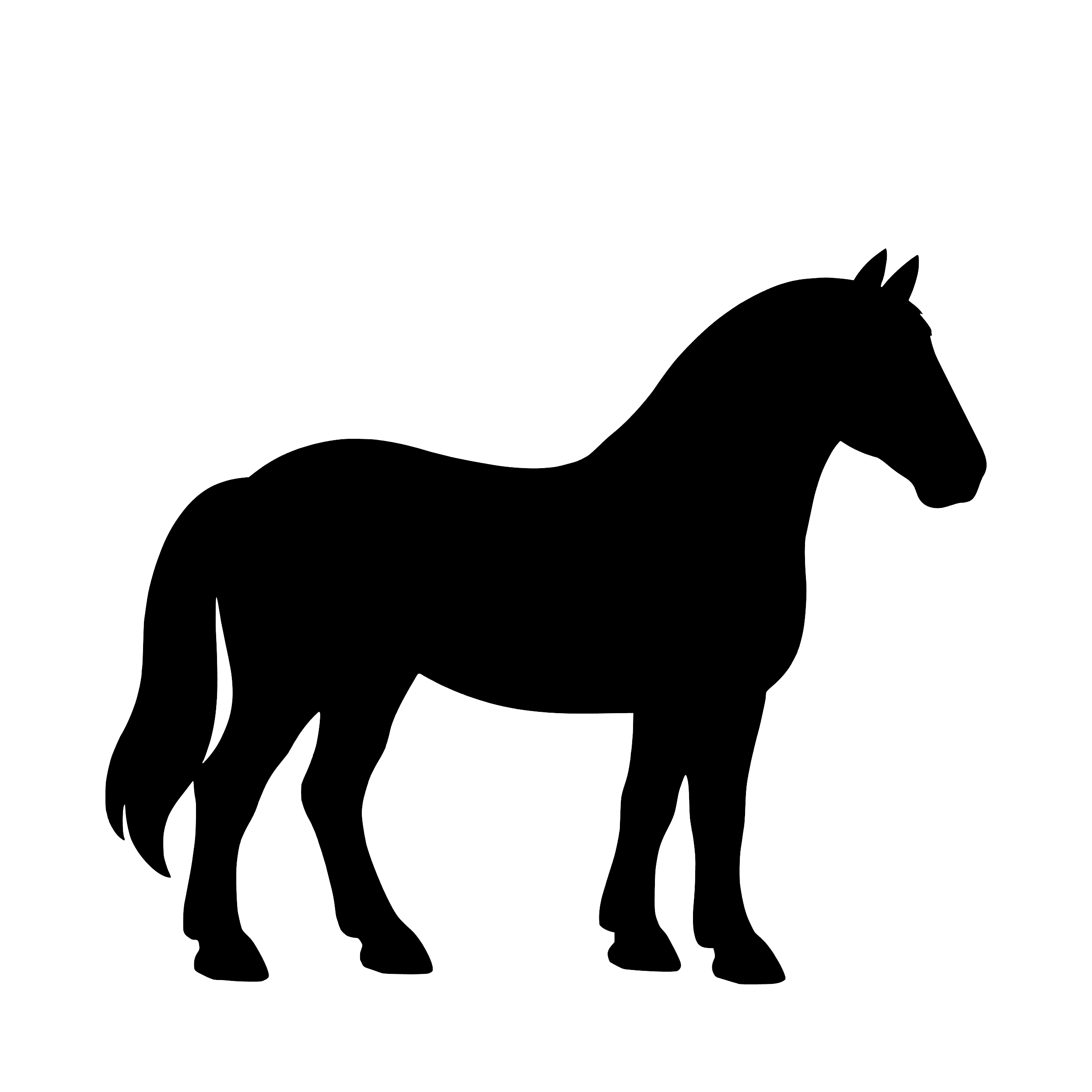 Frederiksborger – Enkelen Motief Sticker