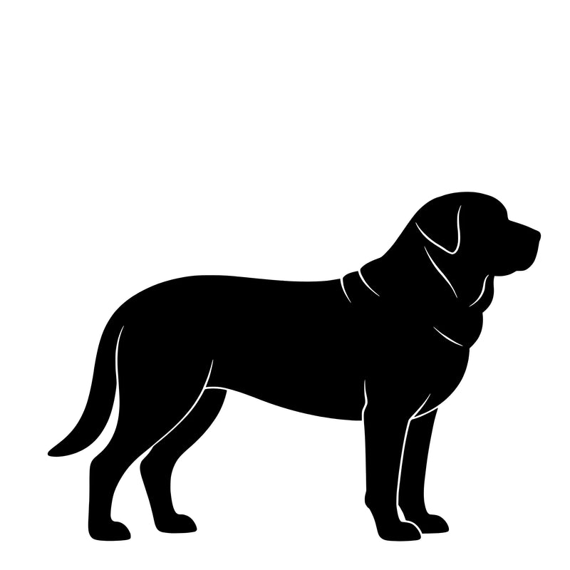 Broholmer – Enkelen Motief Sticker