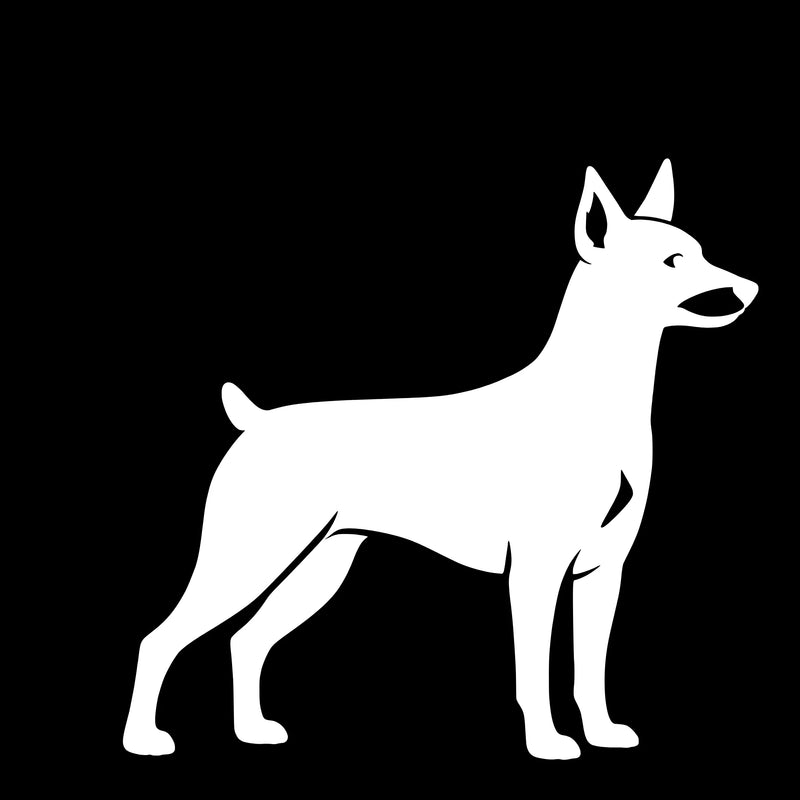 Dwergpinscher – Enkelen Motief Sticker